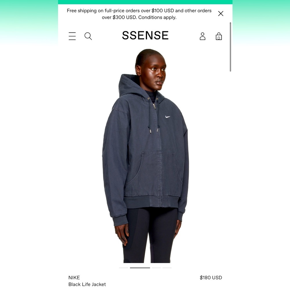 Life Padded Hooded Jacket Nike